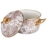 Набор кастрюль lefard эмалированных серия royal garden, 6пр. 2,1л, 2,8л и 3,8л Lefard (950-776)