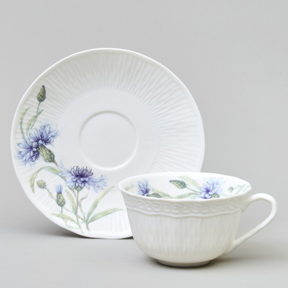 Чайная пара lefard "васильки" 330 мл Lefard (760-828)