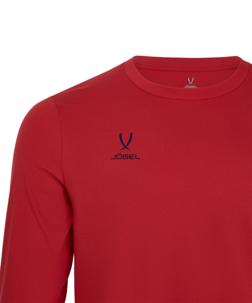 Футболка баскетбольная с длинным рукавом JOGEL DIVISION PerFormDRY Pre-Match Longsleeve Jersey, красный (2119512)