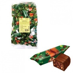 Конфеты шоколадные Бабаевский Белочка 1000 г пакет 620554 (1) (91459)