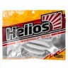 Виброхвост Helios Shaggy 5,12"/13 см, цвет White & Sparkles 5 шт HS-18-002 (77811)