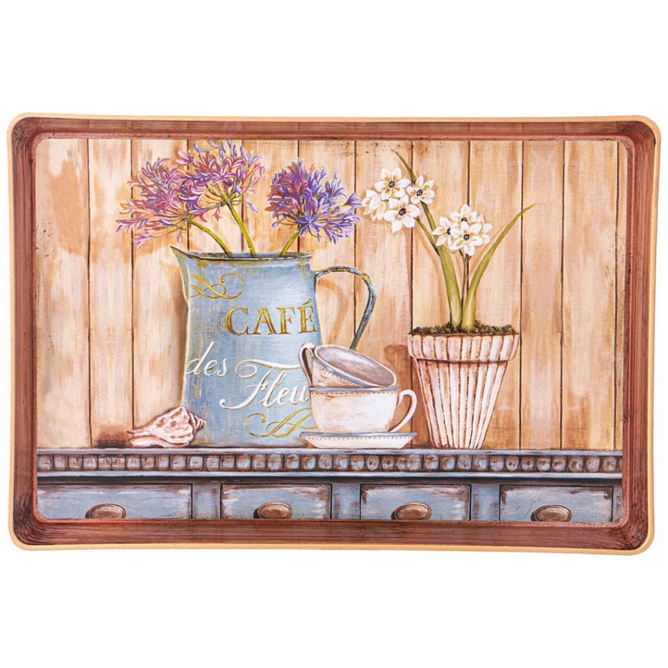 Поднос коллекция "старинный прованс" 27*19 см Lefard (106-630)