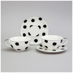 Чайный набор lefard "top style" на 2 пер. 4 пр. 280 мл Lefard (42-558)