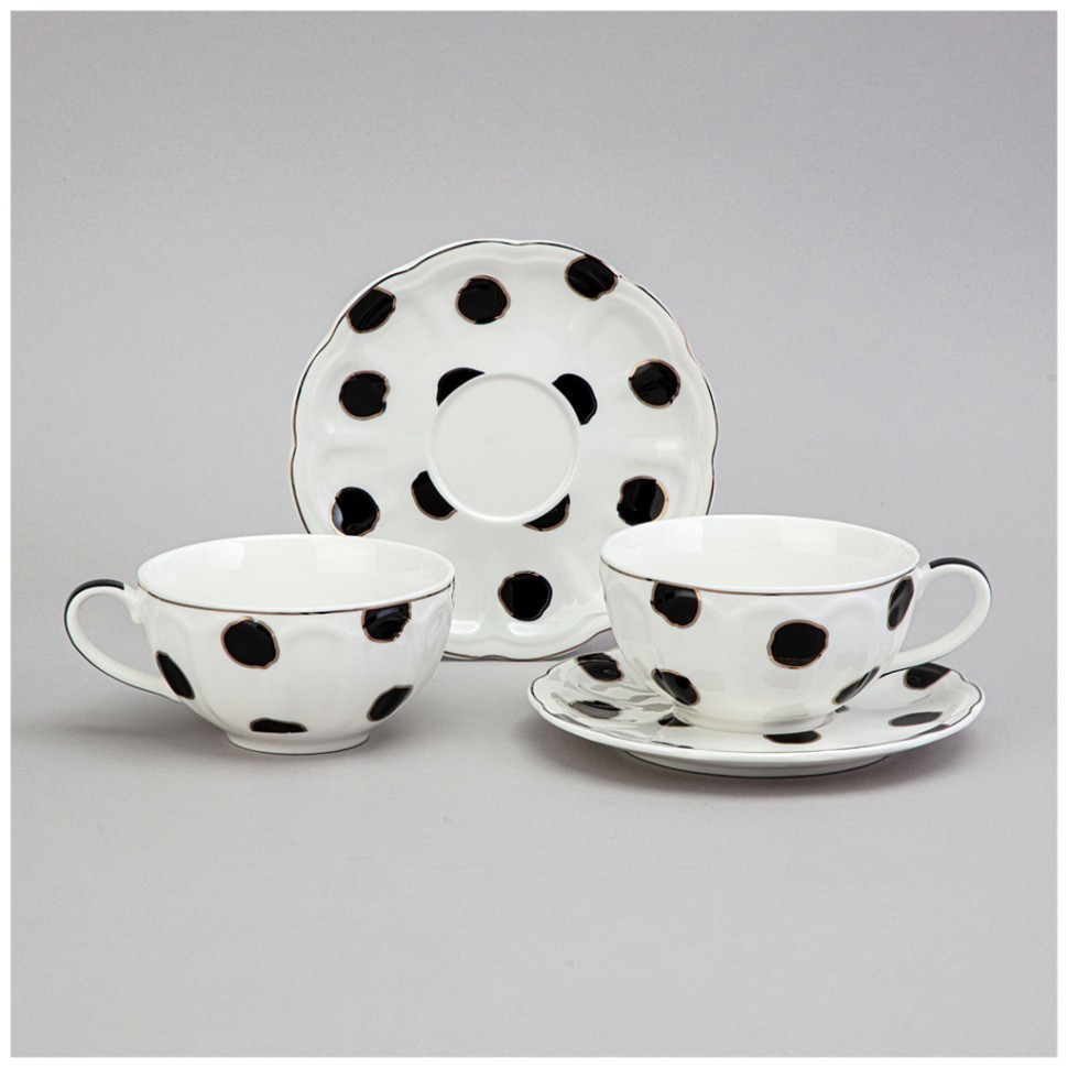 Чайный набор lefard "top style" на 2 пер. 4 пр. 280 мл Lefard (42-558)