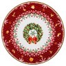 Тарелка "christmas collection" диаметр=26 см высота=2,2 см (кор=18шт.) Lefard (586-427)