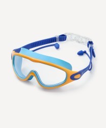 Очки-маска для плавания с берушами 25DEGREES Fusion Navy/Blue/Orange, детский (2125369)