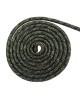 Скакалка для художественной гимнастики RGJ-103 pro, 3 м, черный с люрексом (300235)