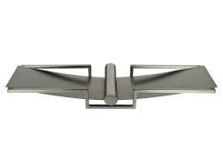 Декоративная ваза, цвет матовый никель 61,5*18,6*8,3см (TT-00015517)