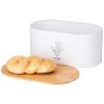 Набор agness "provence" 2в1 хлебница 34*19*15 см, банка для сыпучих 10*12,5 см 2 шт Agness (790-374)
