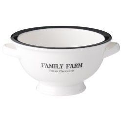 Салатник с ручками lefard "family farm"  300 мл 14*12*6,5 см Lefard (263-1444)