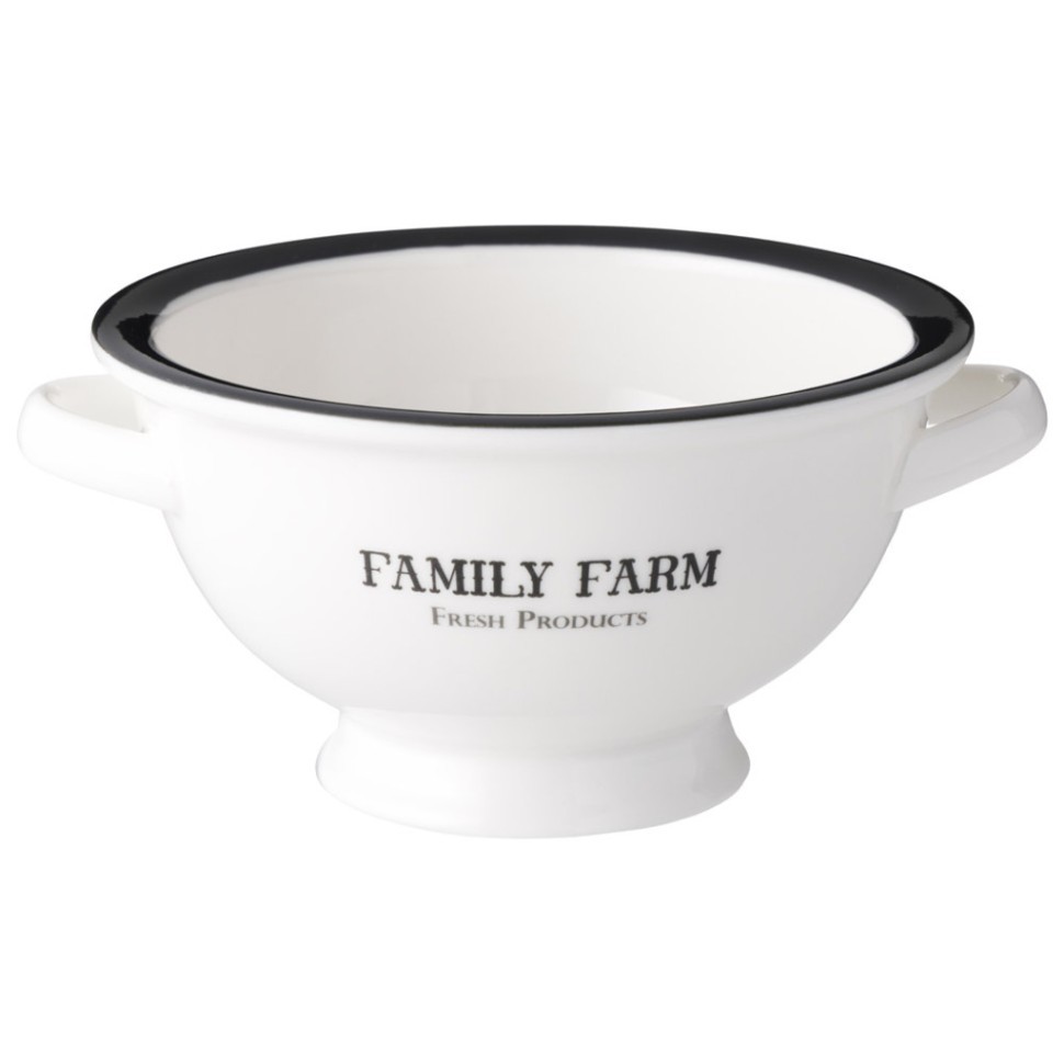 Салатник с ручками lefard "family farm"  300 мл 14*12*6,5 см Lefard (263-1444)