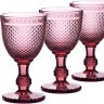 Набор бокалов 340 мл 6 шт розовый LR (60434)
