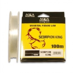 Леска YGK Scorpion King 0.6 / 0,128мм 100м (1,45 кг) прозрачная 1959172 (76039)