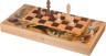 Набор игр 3 в 1 "сафари": шахматы, шашки, нарды 50*50 см (кор=6шт.) Фотьев В.а. (28-336)