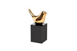 Статуэтка "Птичка золотая" на подставке 11*11*18см (TT-00004777)