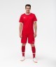 Футболка футбольная JOGEL CAMP Origin, красный/белый (701695)