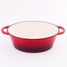 Кастрюля чугун 3,5 л эмаль/покрытие красная Mayer&Boch (40639)