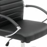 Кресло офисное BRABIX Style EX-528, экокожа, хром, черное, 531947 (1) (96482)