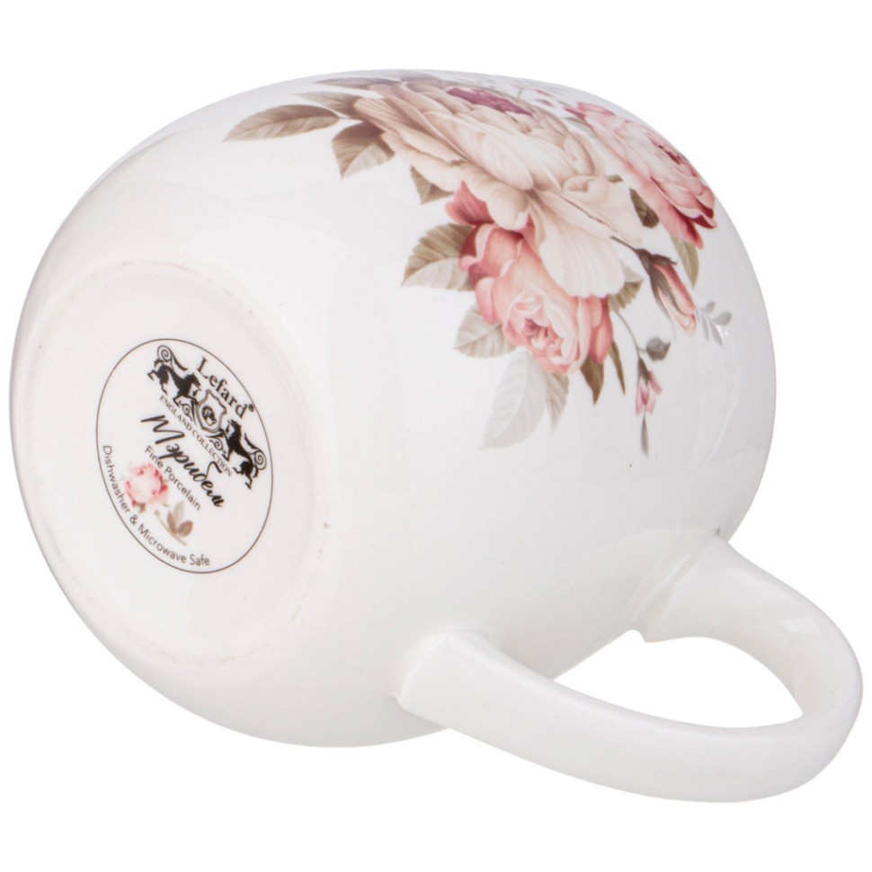 Кружка заварочная lefard мэрибель с металл. ситом и фарфор. крышкой 420 мл Lefard (87-284)