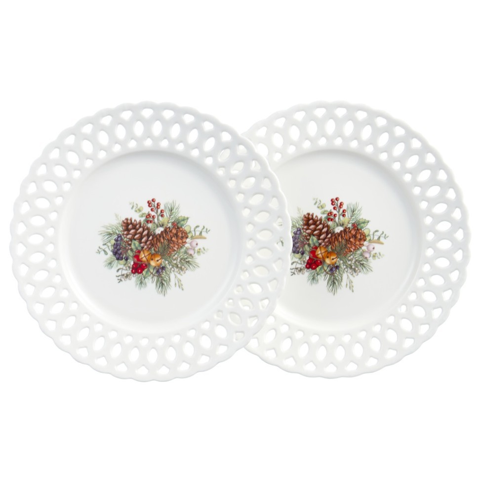 Набор тарелок закусочных lefard "celebration" 20,5 см Lefard (441-042)