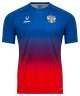 Футболка разминочная JOGEL NATIONAL PerFormDRY Pre-Match Tee, сине-красный (2110091)