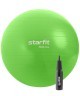 Фитбол STARFIT GB-109 антивзрыв, 900 гр, с ручным насосом, зеленый, 55 см (1772508)
