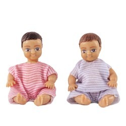 Набор кукл для домика два пупса (LB_60806600)