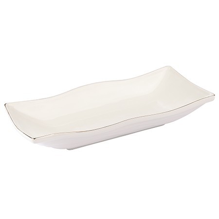 Блюдо сервировочное для подачи керамика 28,5х13,5х4,5 LR (90006-111)