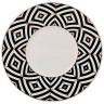 Чайный набор на 6 персон 12 пр. на подставке коллекция "black & white" 220 мл Lefard (155-263)