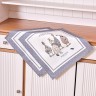 Набор салфеток из 2-х шт "family farm" 40х40см, твил, графит Lefard (850-747-8)