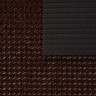 Коврик противоскользящий Vortex Травка 60х90 см темно-коричневый 24105 (63208)