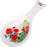 Подставка для ложки 25см Цветущие Маки доломит LR (60272)