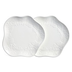 Набор фигурных тарелок закусочных lefard "celebration" 2 шт. 20,5*2 см Lefard (171-356)