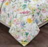 Одеяло летнее стёганное 170х220 "флёр",хлопок 100%+слайтекс,цветы+лаванда, сатин SANTALINO (985-411)