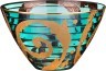 Декоративная чаша "алессандра" диаметр=25 см. высота=15 см.зеленая Decotech (291-049)