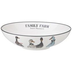 Тарелка суповая lefard "family farm" 18*5 см в форме салатника Lefard (263-1342)