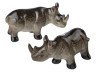 Набор фигурок из 2 шт. "носорог" длина=6 см. высота=4 см. Arti-M (432-056)