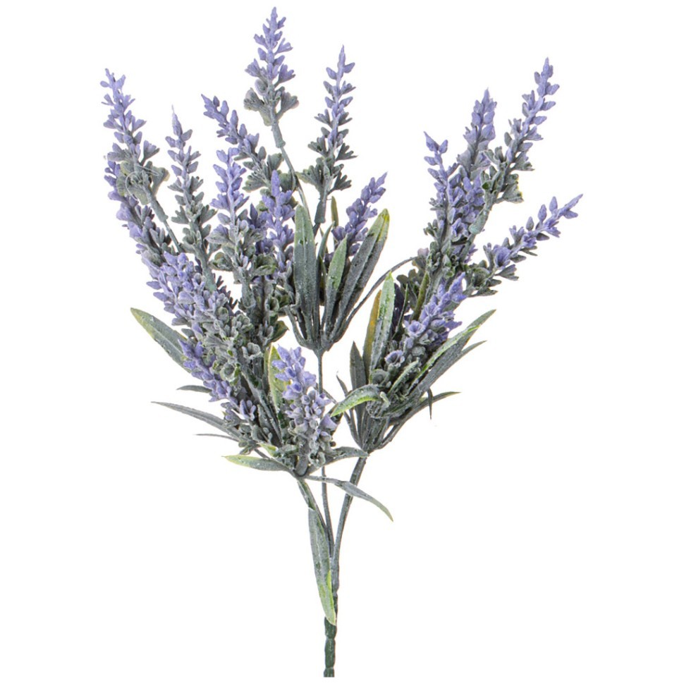 Ветка искусственная "лаванда"  10*25*16см Lefard (268-124)