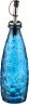 Бутылка для масла "флора" 300 мл.высота=23 см.голубая без упаковки SAN MIGUEL (600-620)