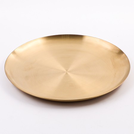 Тарелка-поднос 21 см нерж/ст Mayer&Boch (40720)