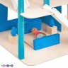 Игрушечный домик "Лазурный берег" с мебелью 21 предмет (PD216-03)
