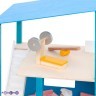 Игрушечный домик "Лазурный берег" с мебелью 21 предмет (PD216-03)