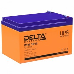 Аккумуляторная батарея для ИБП 12 В 12 Ач 151х98х95 мм DELTA DTM 1212 354906 (1) (93396)