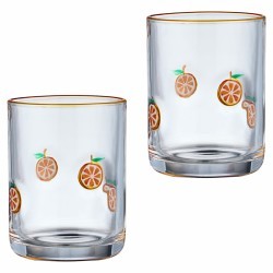 Набор стаканов "fruity orange" из 2 шт. 400 мл Lefard (685-134)