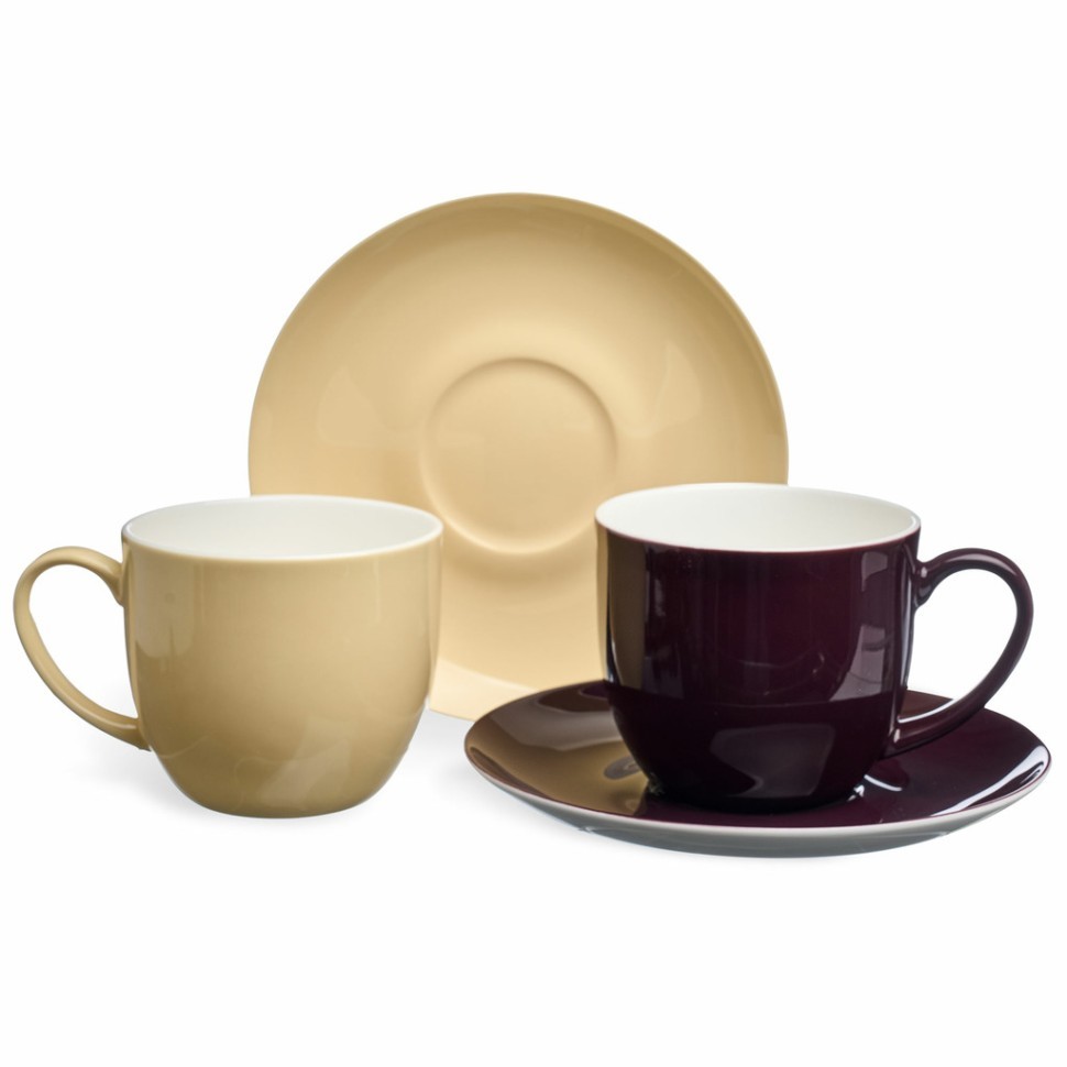 Чайный набор lefard "tet-a-tet" на 2 пер. 4 пр. 300 мл Lefard (416-115)