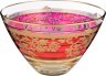 Декоративная чаша "алессандра" красная диаметр=25 см. высота=15 см. Decotech (291-068)