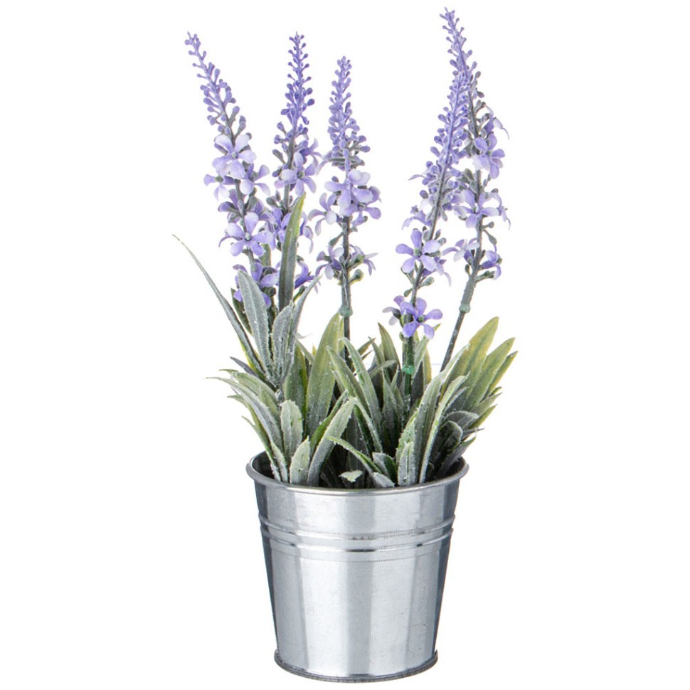 Изделие декоративное в горшке "лаванда" 8*6*7,5см Lefard (268-117)