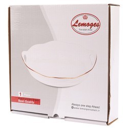 Блюдо сервировочное для подачи керамика 30х28х5,5 LR (90016-134L)