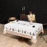 Скатерть "парижские коты" 160х220 см твилл водооталкивающая пропитка Lefard (850-746-21)