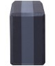 Блок для йоги YB-201 EVA, черно-серый (740961)